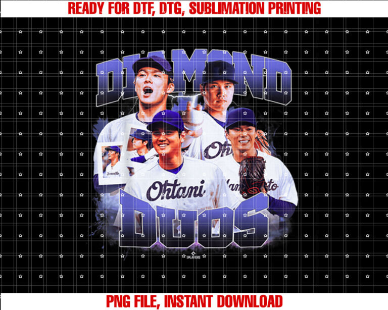 Yamamoto Ohtani Los Angeles Duos MLBDDUO4003S T-shirt
