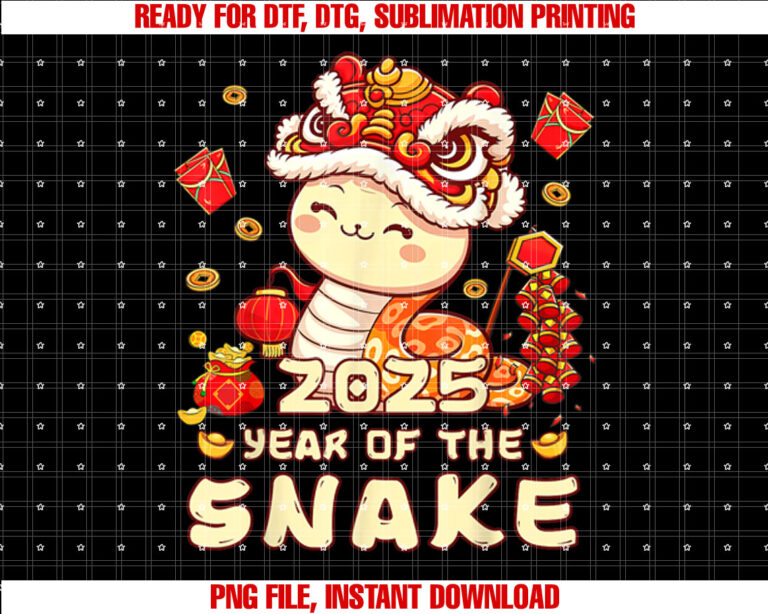Year Of Snake 2025 Cute Vietnamese New Year Chinese New Year T-shirt