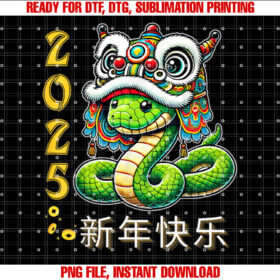 Year of Snake 2025 Lunar New Year Chinese New Year 2025 T-shirt