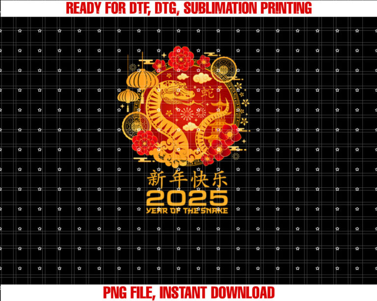 Year Of The Snake Traits Chinese Zodiac Lunar New Year 2025 T-shirt