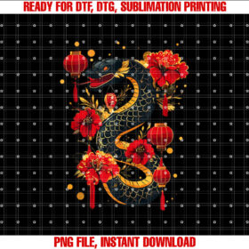 Year of the Snake Zodiac Lunar Chinese New Year 2025 T-shirt