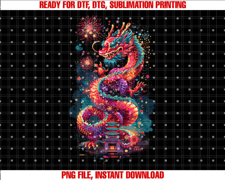 Year of The Dragon 2025 New Year Chinese New Year Dragon T-shirt