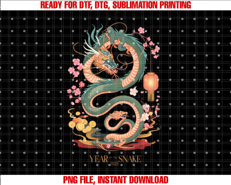 Year of the Snake 2025 Festive Chinese New Year Lunar Tees T-shirt