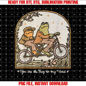 You Are the Frog to My Toad Apparel T-shirt