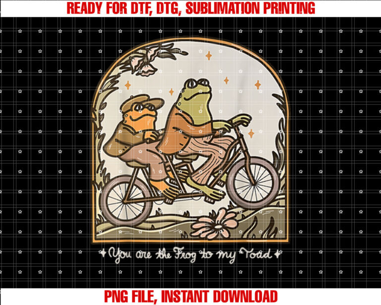 You Are The Frog To My Toad Apparel T-shirt