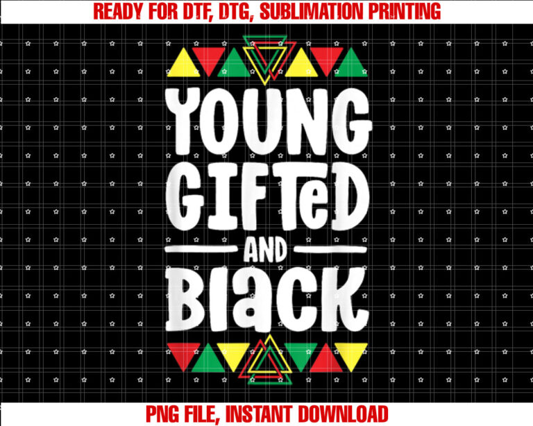 Young Gifted And History s For Boys African T-shirt