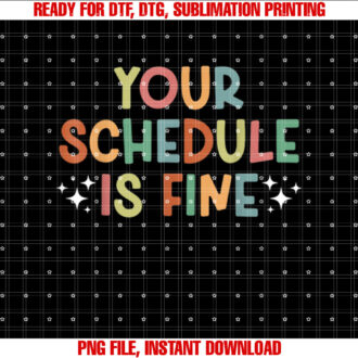 Your Schedule Is Fine School Counselor School Counseling T-shirt