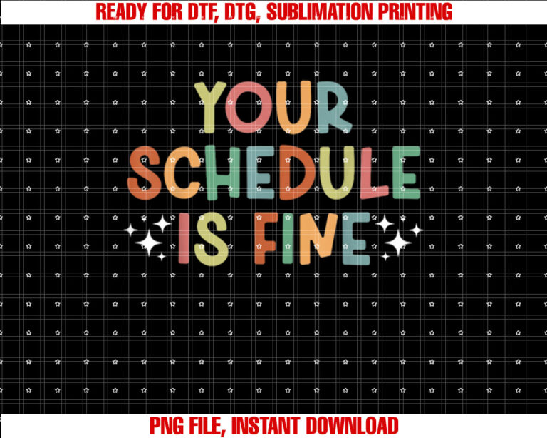 Your Schedule Is Fine School Counselor School Counseling T-shirt