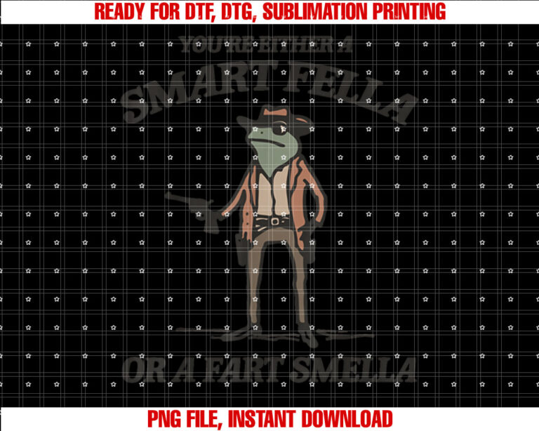 Youre Either A Smart Fella Or A Fart Smella Vintage Frog T-shirt