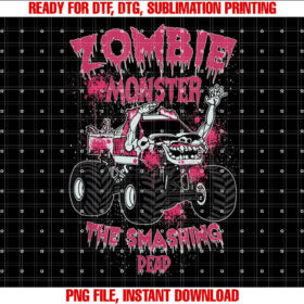 Zombie Monster Truck the Smashing Dead T-shirt