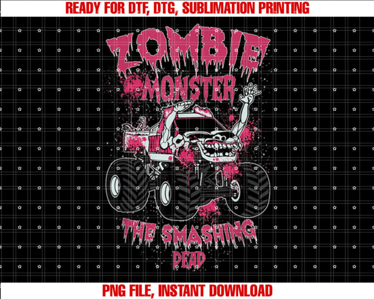 Zombie Monster Truck The Smashing Dead T-shirt
