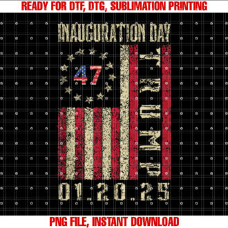 president donald trump inauguration day 2025 47 th trump T-shirt