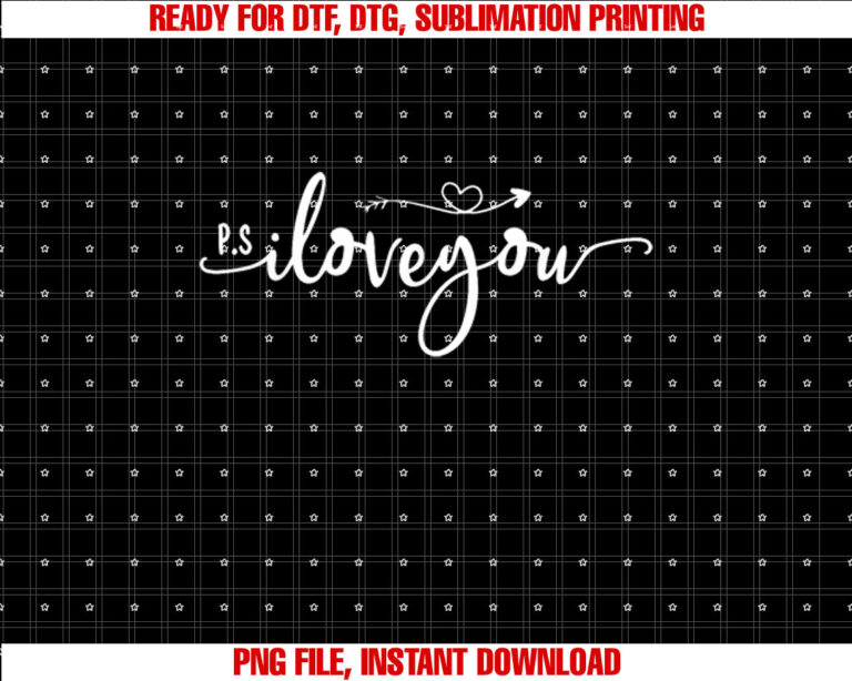 ps i love you valentines love tee valentines couple T-shirt