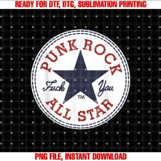 punk rock all star punk rock T-shirt