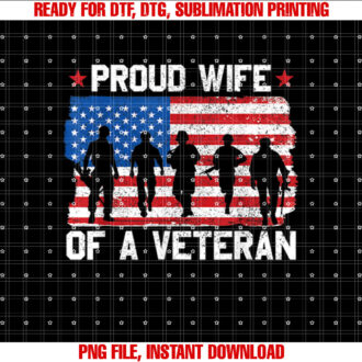 wife of veteran american memorial day us patriotic design T-shirt