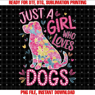 with dogs a girl and her girls just a girl who loves dogs T-shirt