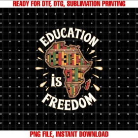black history month giftsBlack History Month Education Freedom African American Pride T-shirt