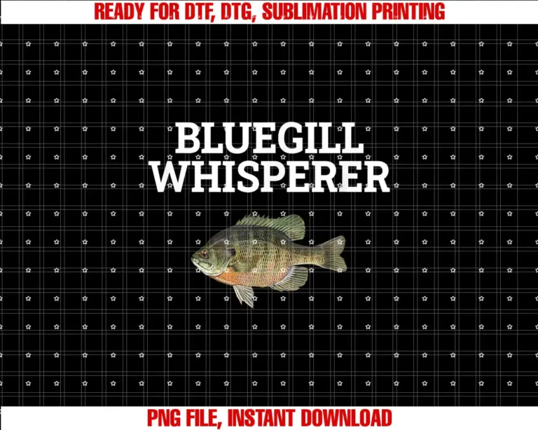 bluegill fishing apparelbluegill whisperer bluegill fishing T-shirt