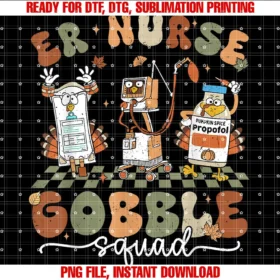Er Nurse Gobble Squad Later Nurse Gobble Squad Er Nurse Turkey Lover Thanksgiving Tee