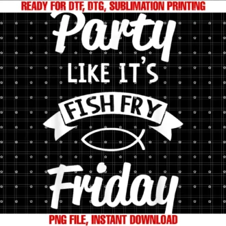 Easter Merchfriday Fish Fry Lent Tee