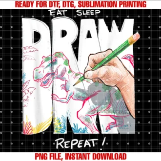 Eat Sleep Draw Repeat by James Thomas Arteat Sleep Draw Repeat Artist Shirt Tee
