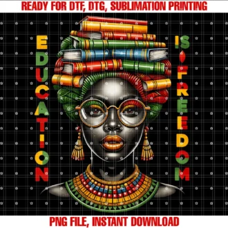 Education is Freedom Black History Month Teachereducation is Freedom Black History Month Black Teacher Books Tee