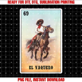 El Vaquer Mexican Rodeo Cowboy Lottery Bingo Gamevintage Mexican El Vaquero Mexico Rodeo Cowboy Tee