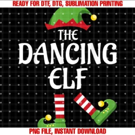 Elf Xmas Family Appareldancing Elf Family Matching Group Christmas Party Tee