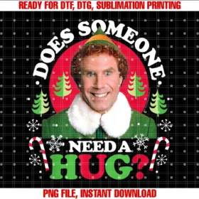 Elfdoes Someone Need a Hug Tee