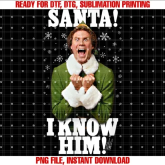 Elfsanta I Know Him Tee
