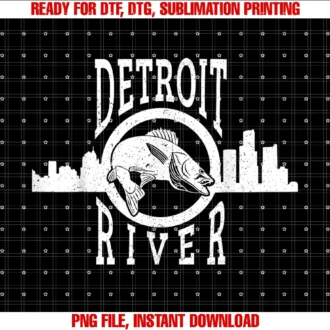 Eternal Anglerdetroit River Walleye Fishing for Men Women Tee