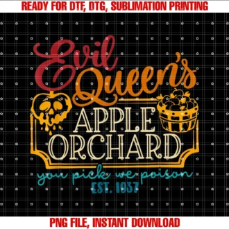 Evil Queens Apple Orchard You Pick We Poisonest 1937 Tee