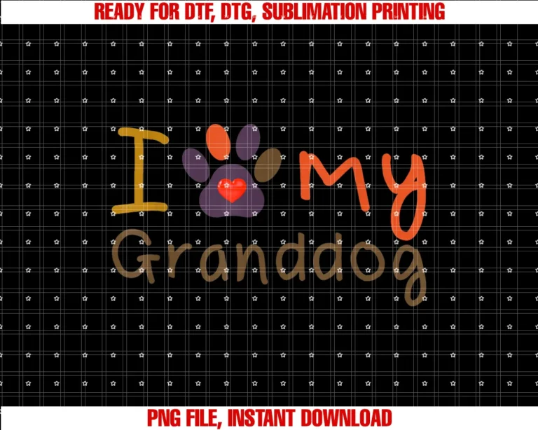 Fall Colors I Love My Granddog Dog Loverssi Love My Granddog Fall Shirt for Dog Grandpas and Grandmas Tee