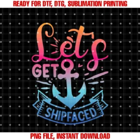 Family Cruise 2024 Cruise Lovers Teeswomens Lets Get Shipfaced Hilarious Sailing Tee