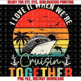 Family Cruise 2025 I Love It Cruisin Togethercruise Squad 2025 Outfits Friends Family Couples Matching Tee