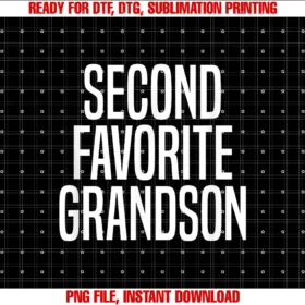 Family Favorites Gifts Moresecond Favorite Grandson Tee