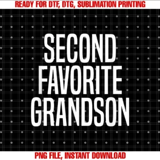 Family Favorites Gifts Moresecond Favorite Grandson Tee
