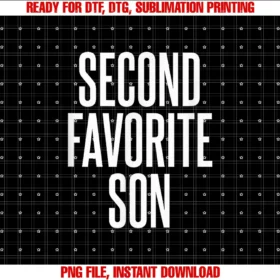 Family Favorites Gifts Moresecond Favorite Son Tee