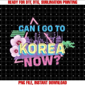 Family Heritage Giftscan I Go to Korea Now Korean Vaporwave Style Tee