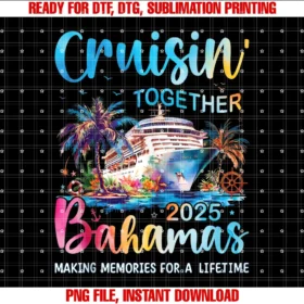 Family Matching Cruise Bahamas Trip Apparelcruisin Together Bahamas 2025 Family Cruise Bahamas Vacation Tee