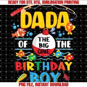 Family Ofishally One Birthday Theme Fishingdada of the Big One Fishing 1st Birthday Ofishally Family Tee