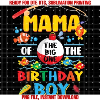 Family Ofishally One Birthday Theme Fishingmama of the Big One Fishing 1st Birthday Ofishally Family Tee
