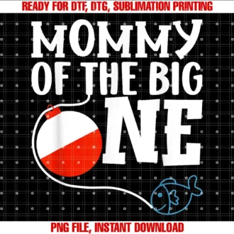 Family Ofishally One Birthday Theme Fishingmommy of the Big One Fishing Boy First Birthday Ofishally Tee