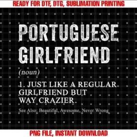 Family Roots Supply Coportuguese Girlfriend Definition Funny for Portuguese Women Tee