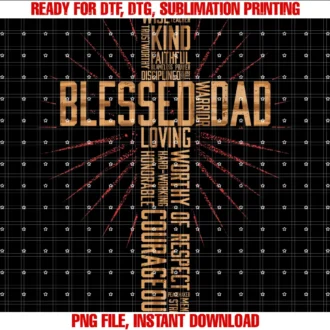 Fathers Day Dad Husband Blessed Dadchristian Tee