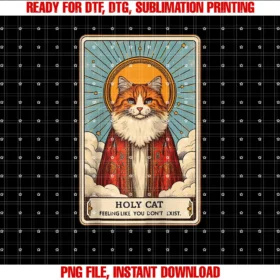 Feline Fashions Cat Apparelusafunny Tarots Card Holy Cat Religious Parody Kitten Kitty Cat Baseball Tee Tee