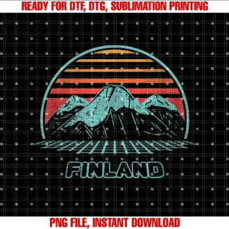 Finland Retro Vintage 80s Style Tee