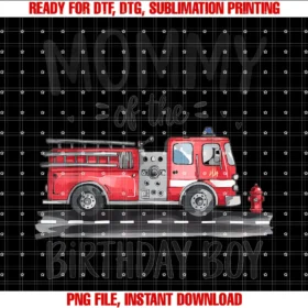 Fire Truck Firefighter Birthday Matching Outfitsmommy of the Birthday Boy Fire Truck Firefighter Mom Bday Tee