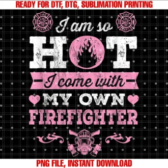 Firefighter Thin Red Line American Flagfirefighter Girlfriend or Wife Fireman Tee