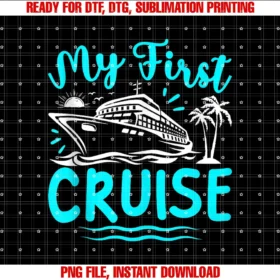 First Cruise Ship Boat Party Tees Accessoriescruise Ship Summer Vacation Family Cruising My First Cruise Tee
